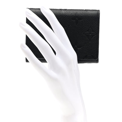 Louis Vuitton Empreinte Business Card Holder Black 2 of 7