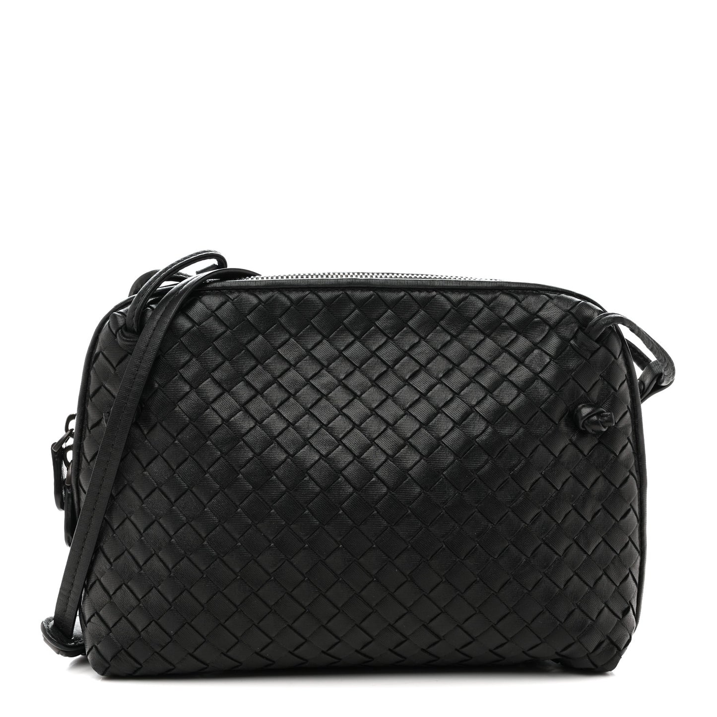 Nappa Intrecciato Nodini Bag Black