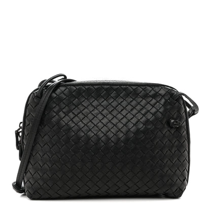 Bottega Veneta Nappa Intrecciato Nodini Bag Black 1 of 12