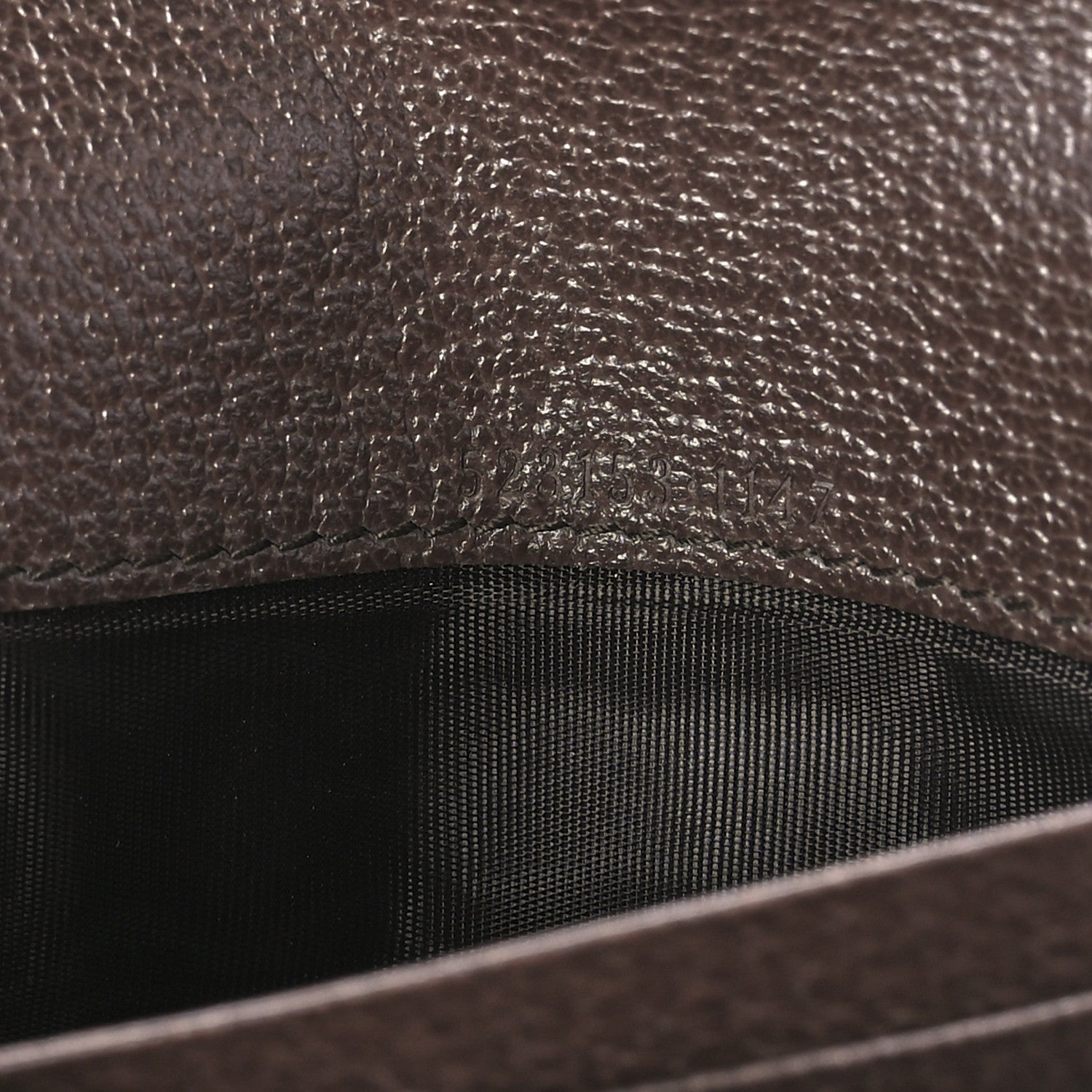 Gucci GG Supreme Monogram Web Ophidia Continental Wallet Brown 6 of 11