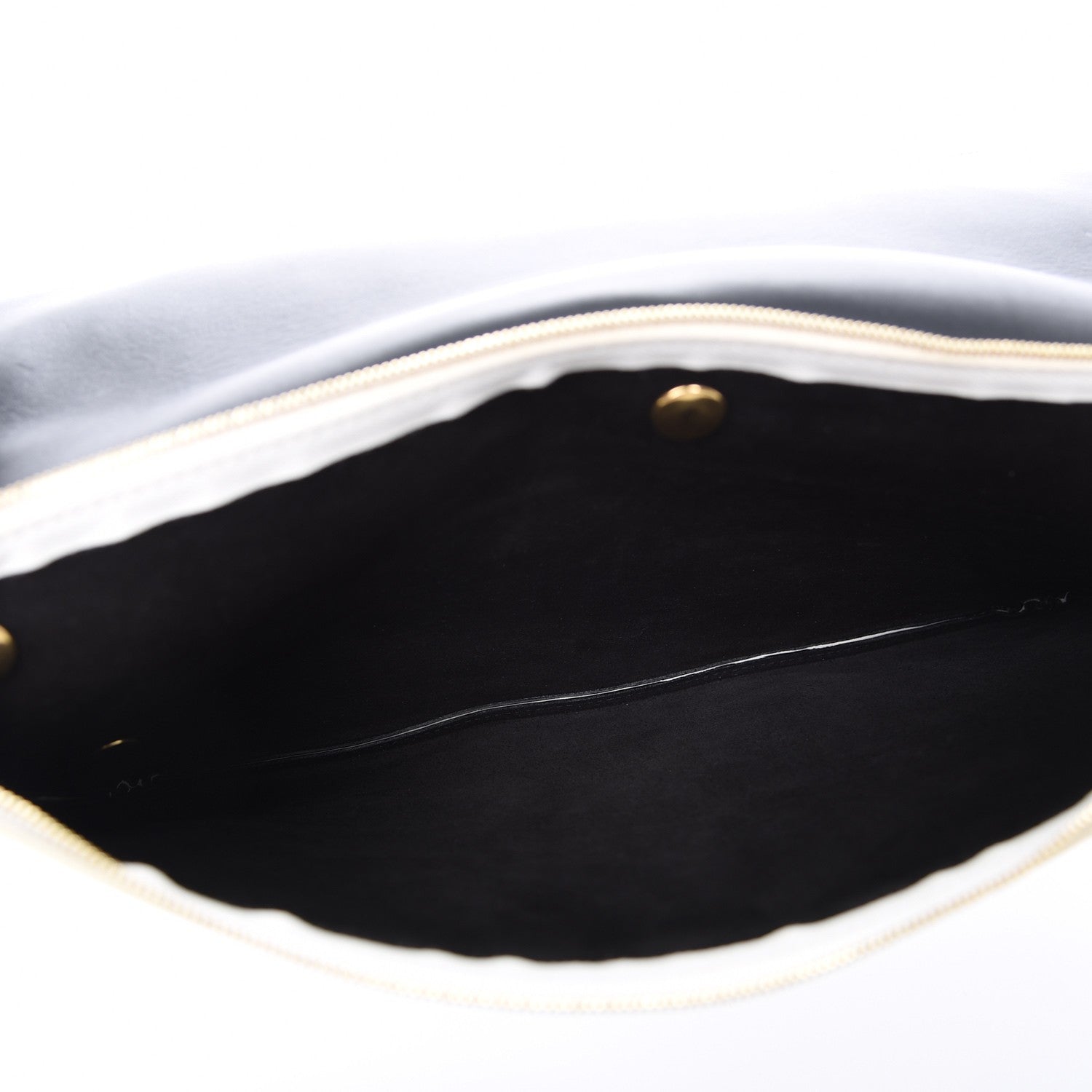 Celine Calfskin Folded Cabas Black White 5 of 14