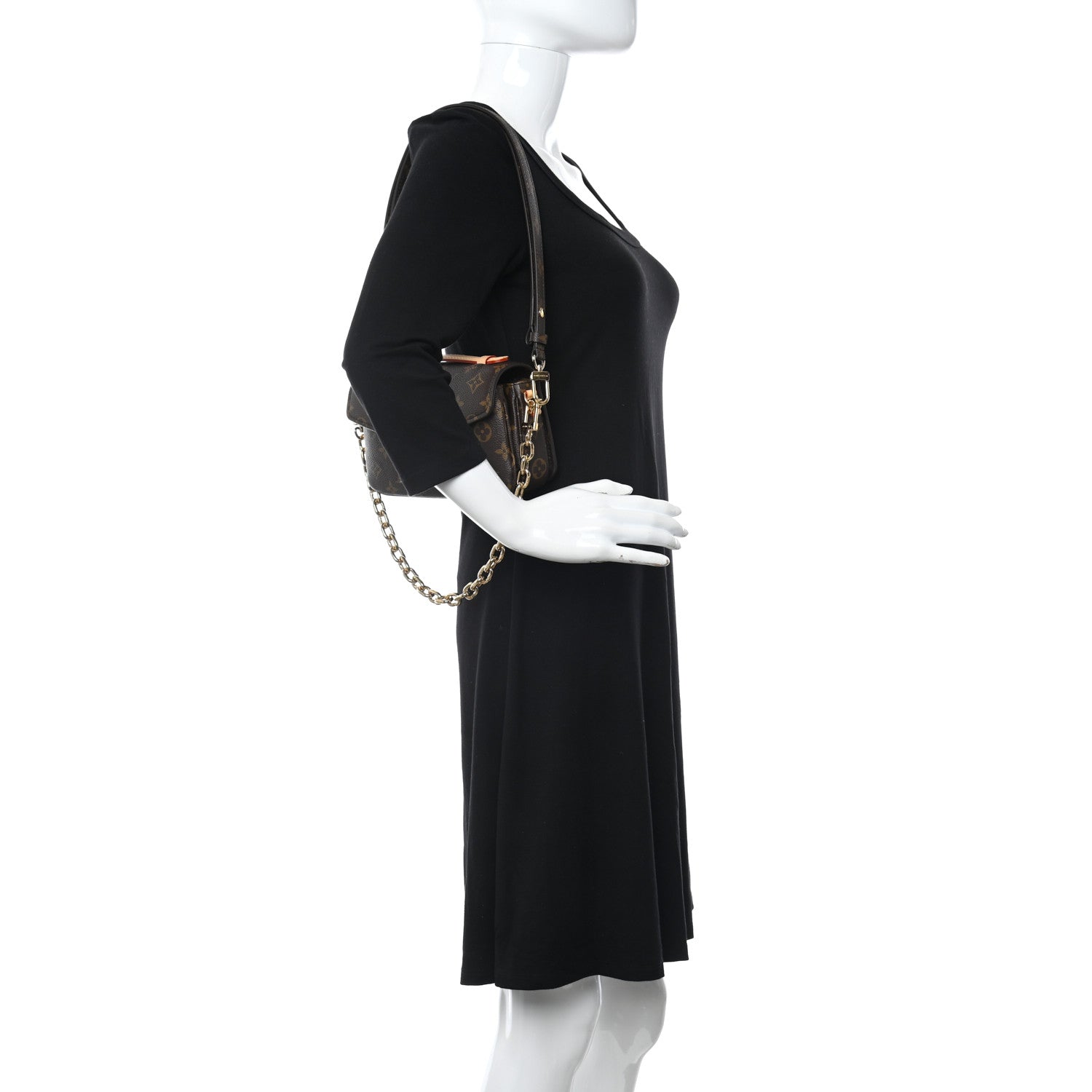 Louis Vuitton Monogram Pochette Metis East West 2 of 9