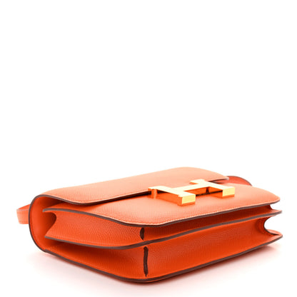 Hermes Epsom Constance 18 Orange 5 of 11