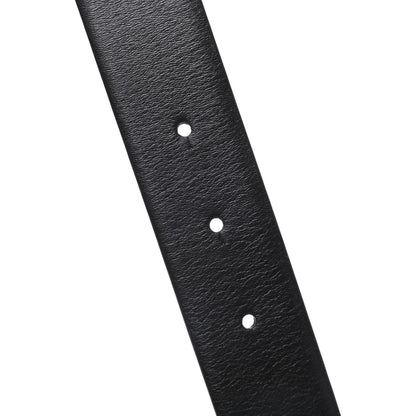 Chanel Calfskin CC Reversible Belt 80 32 Black Burgundy 4 of 6