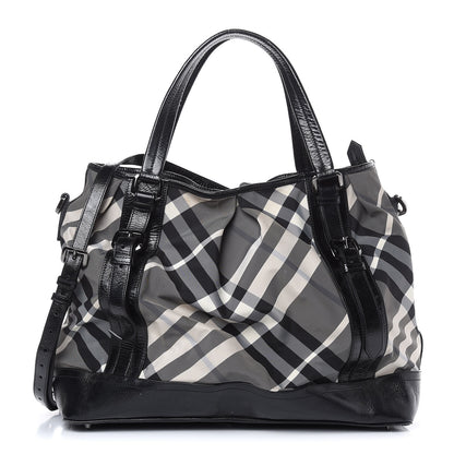 Burberry Nylon Beat Check Lowry Black 1 of 25