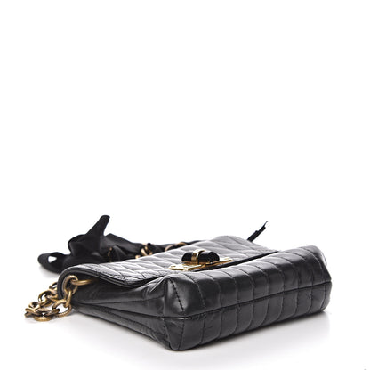 Lanvin Lambskin Quilted Mini Happy Pop Crossbody Black 5 of 11