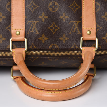 Louis Vuitton Monogram Keepall Bandouliere 50 10 of 17