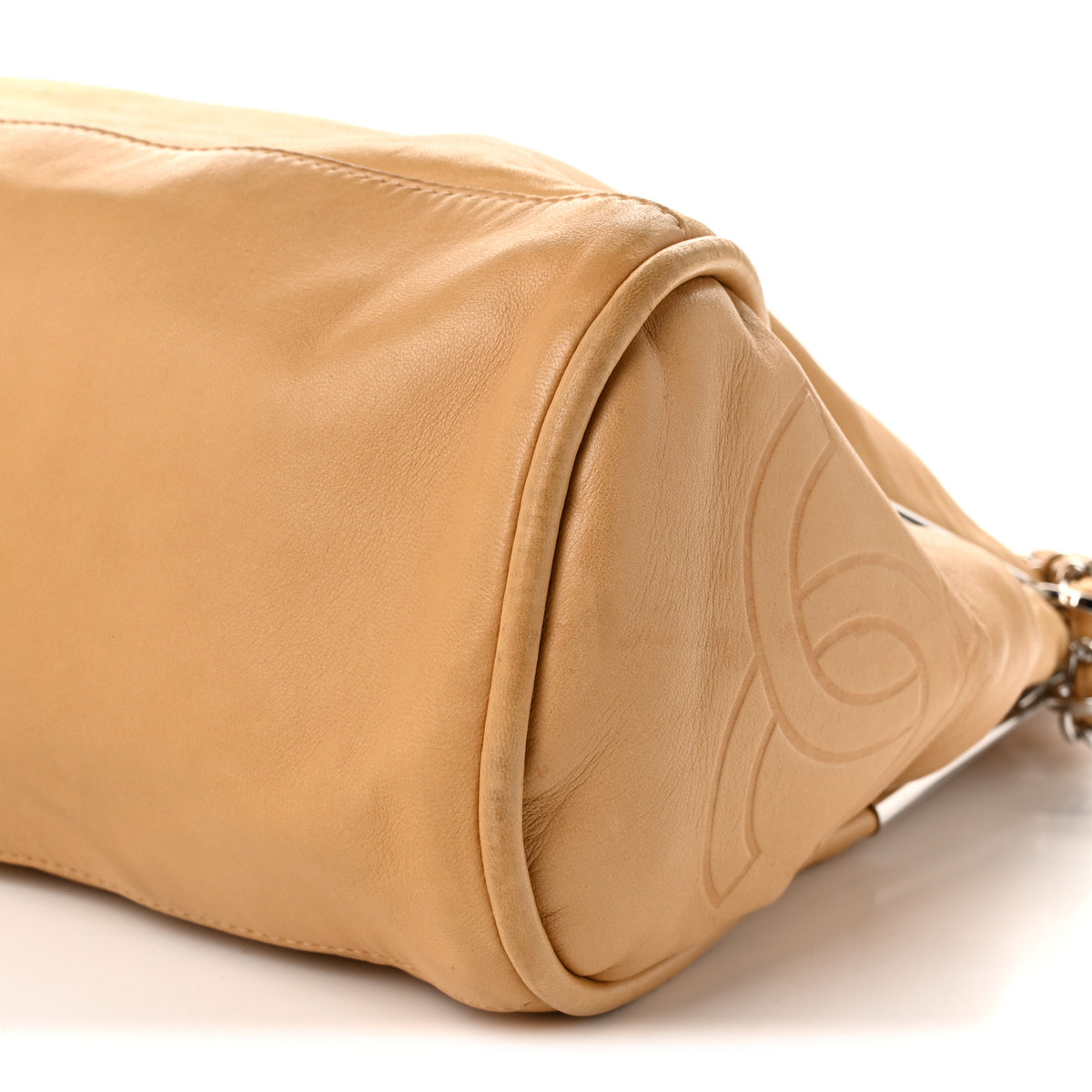 Chanel Lambskin Large Ultimate Soft Tote Beige 10 of 10