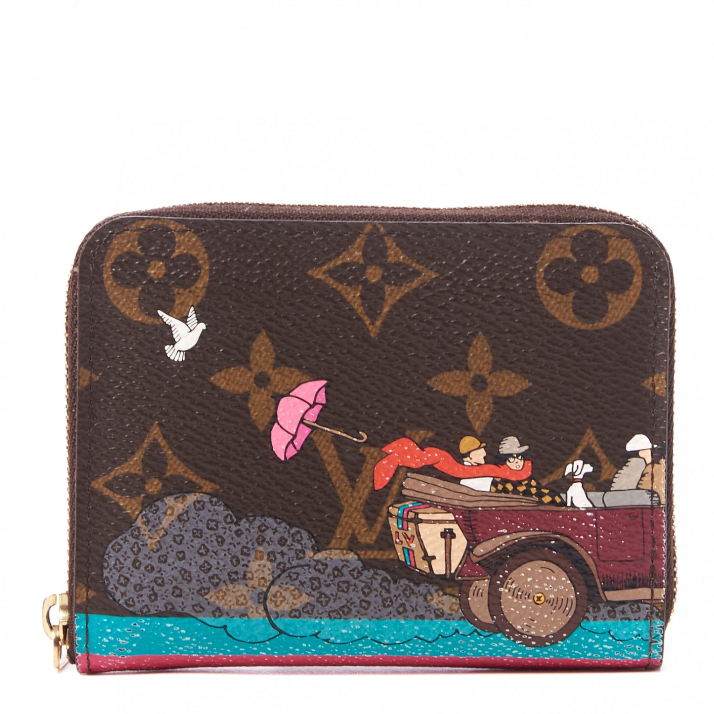 Monogram 2015 Christmas Animation Zippy Coin Purse