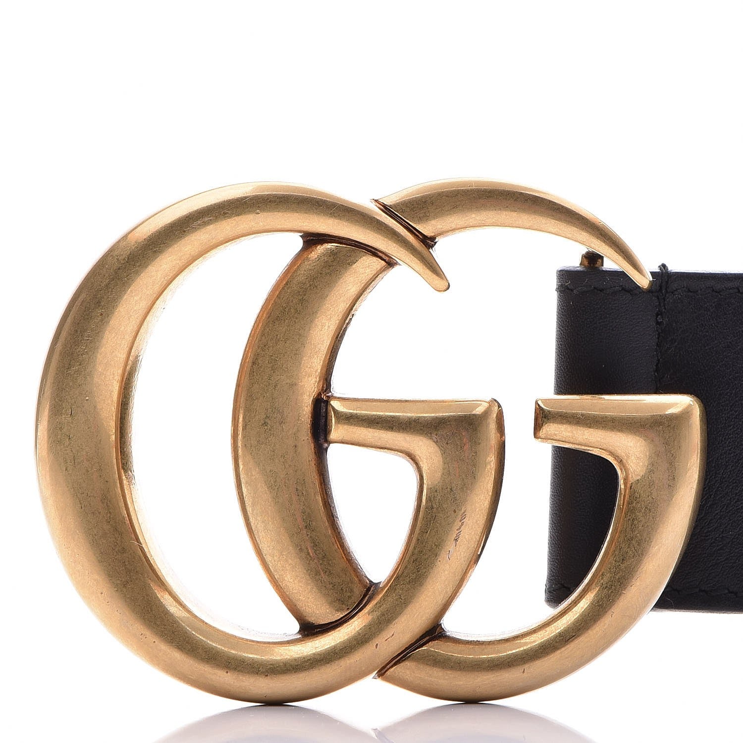 Gucci Calfskin Double G 40mm Belt 95 38 Black 7 of 14
