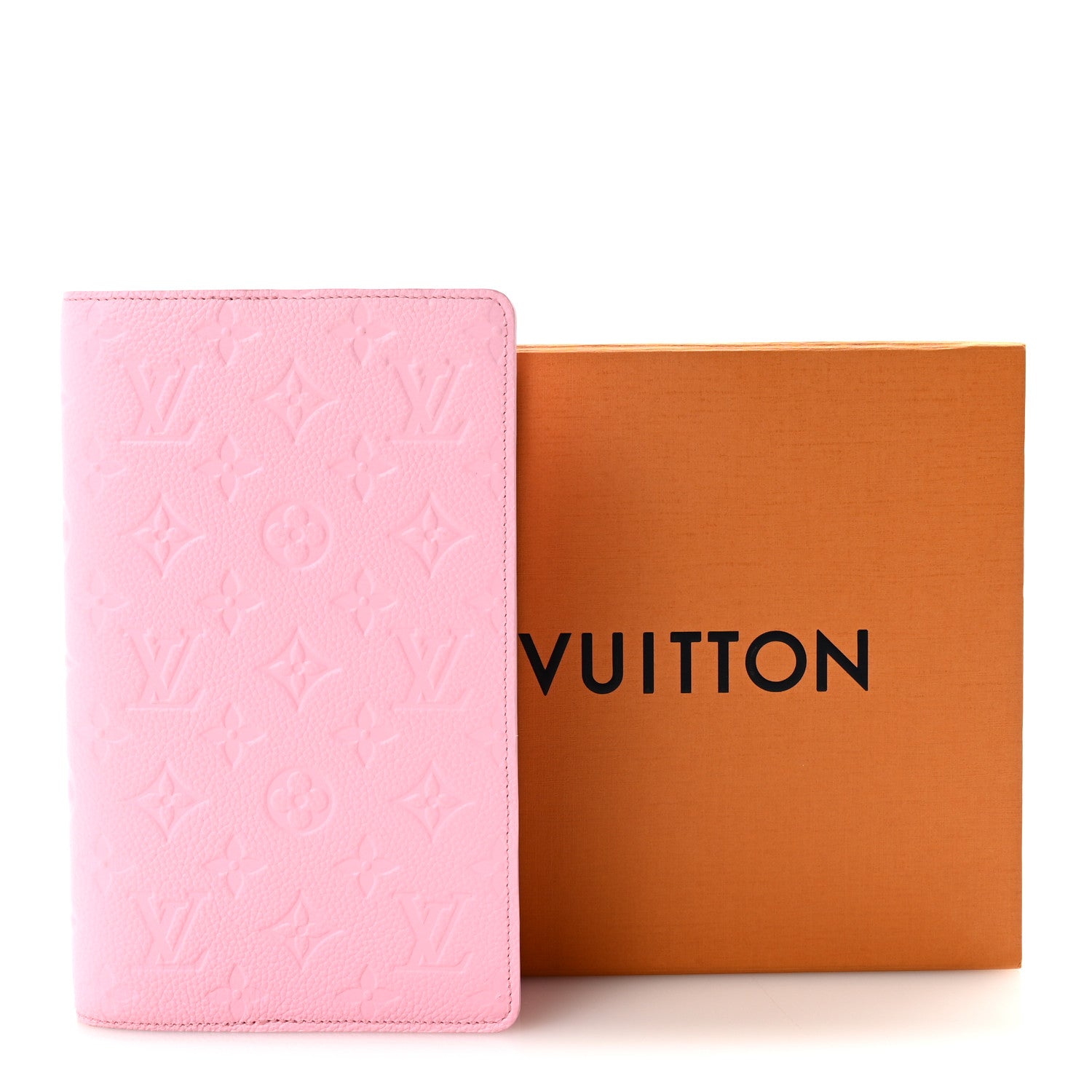 Louis Vuitton Empreinte Monogram Emily Notebook Cover MM Cotton