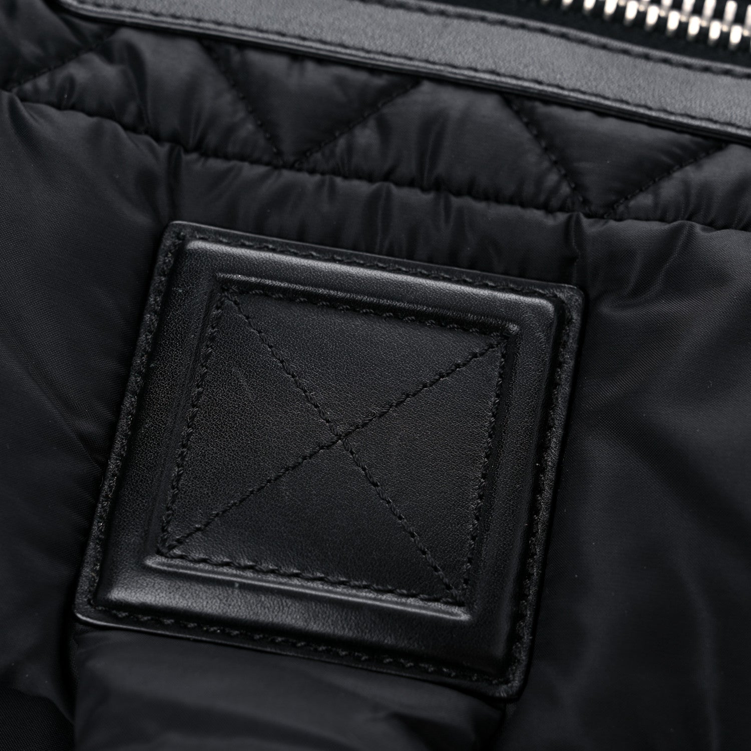 Chanel Nylon Quilted Large Coco Cocoon Tote Black 10 of 10