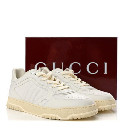Gucci Sparrow Calfskin Mens Re-Web Sneakers 11.5 Green White Black 10 of 10