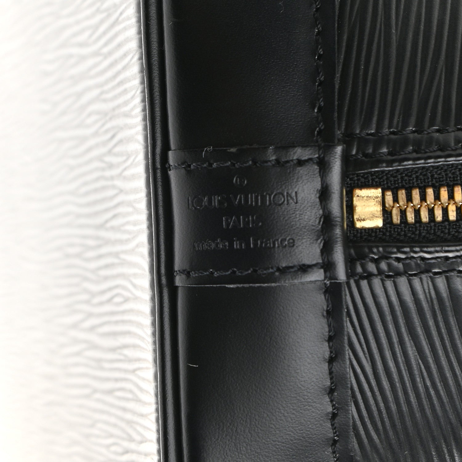 Louis Vuitton Epi Alma PM Black 5 of 8