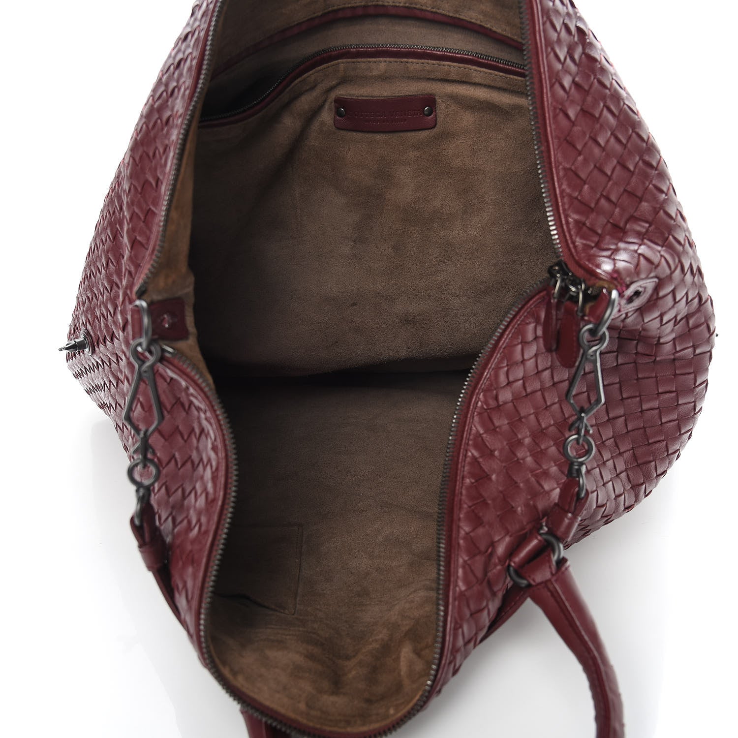 Bottega Veneta Nappa Intrecciato Maxi Convertible Tote Barolo 6 of 13