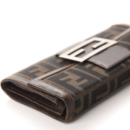 Fendi Zucca Continental Wallet Brown 8 of 13