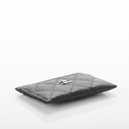 Chanel Caviar Quilted Card Holder Black 4 of 8