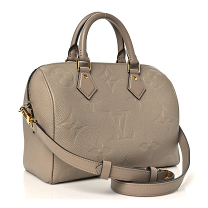 Louis Vuitton Empreinte Monogram Giant Speedy Bandouliere 25 Tourterelle 3 of 9