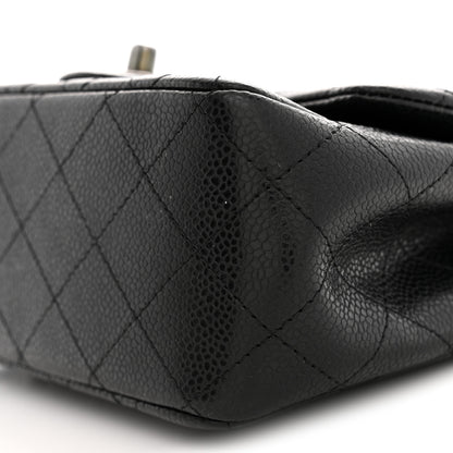 Chanel Caviar Quilted Mini Square Flap Black 10 of 10