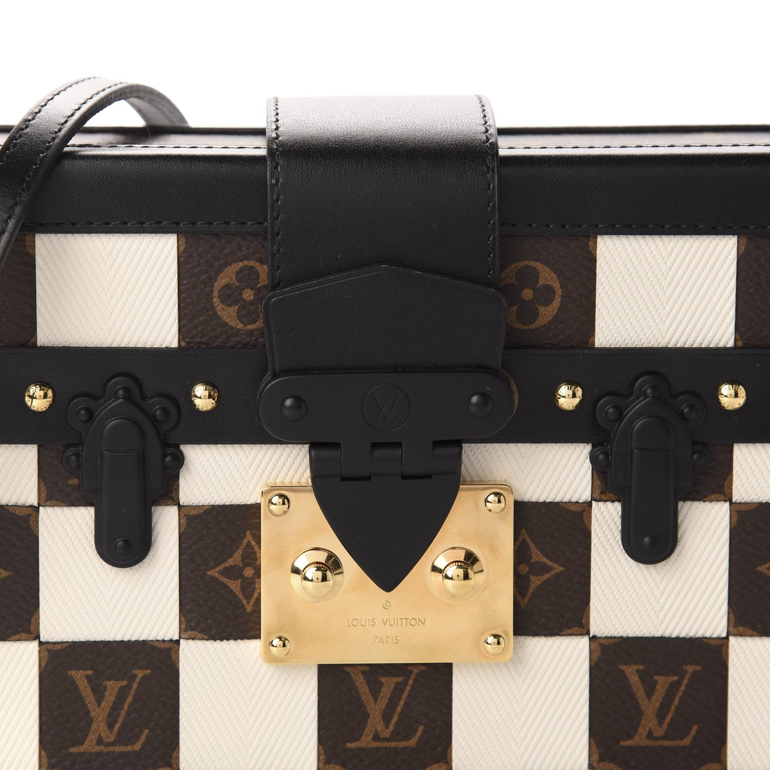 Louis Vuitton Monogram Tressage Petite Malle Creme 9 of 9