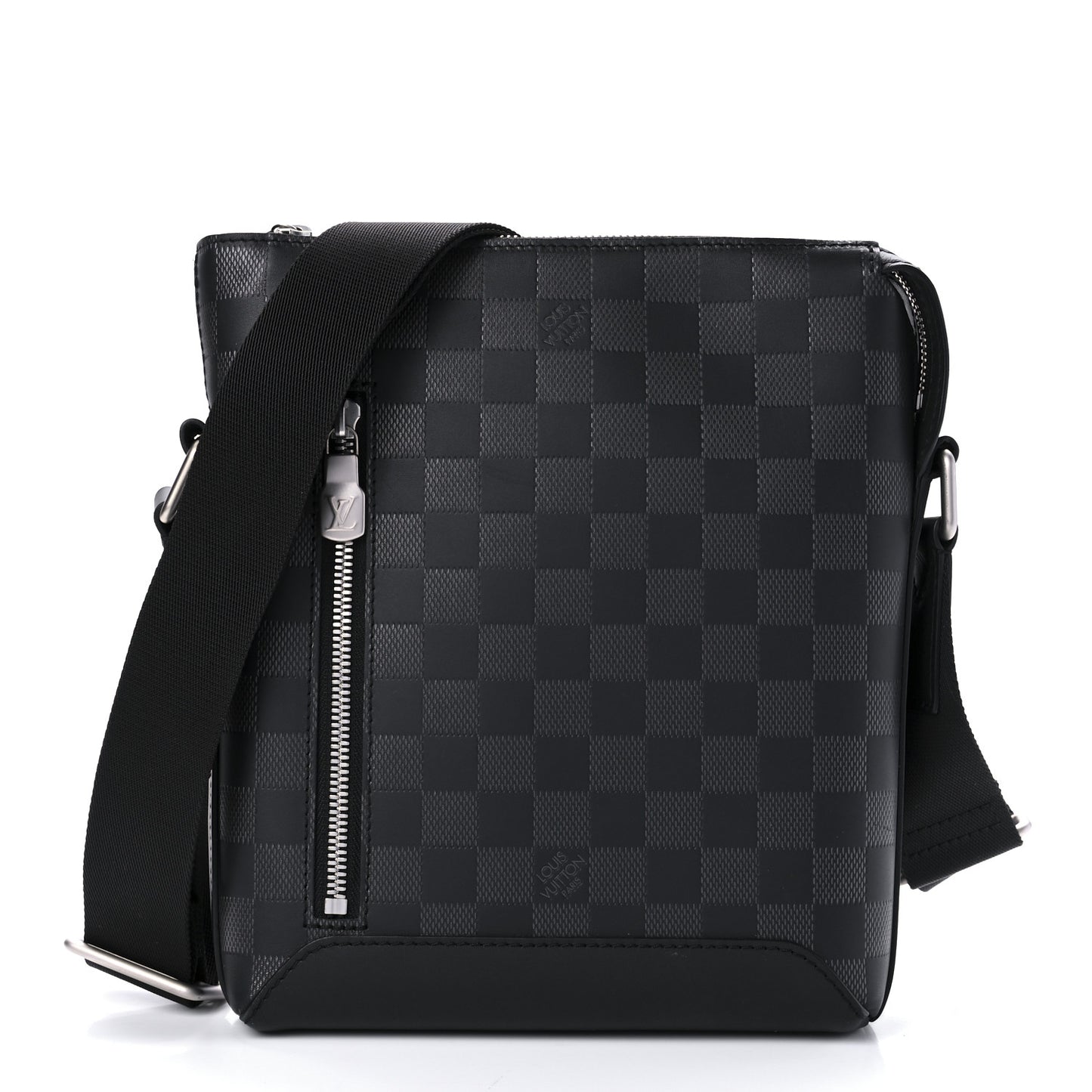 Damier Infini Discovery Messenger BB Onyx