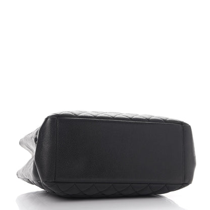 Chanel Caviar Quilted Grand Shopping Tote GST Black 4 of 15