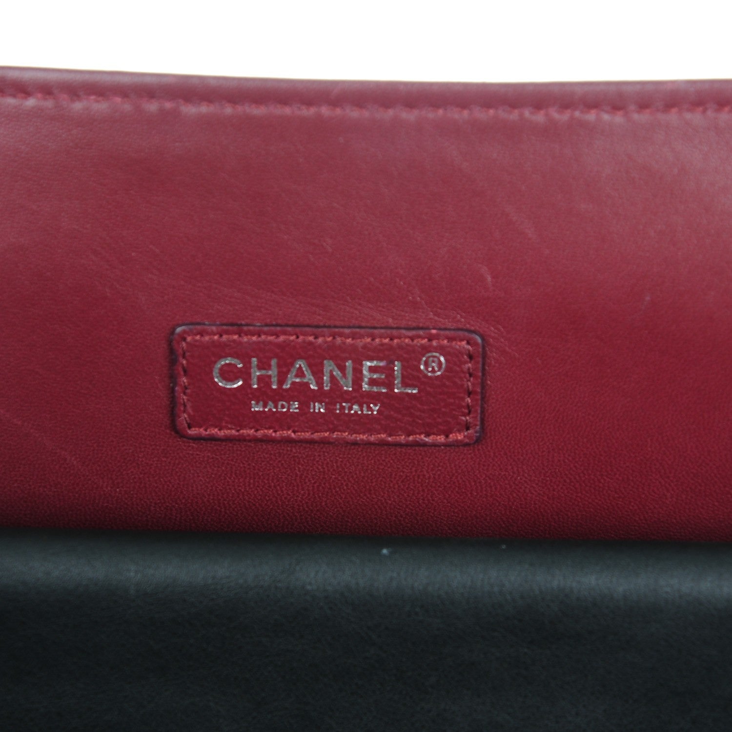 Chanel Calfskin Stitched Large Shopping Tote Black 6 of 7