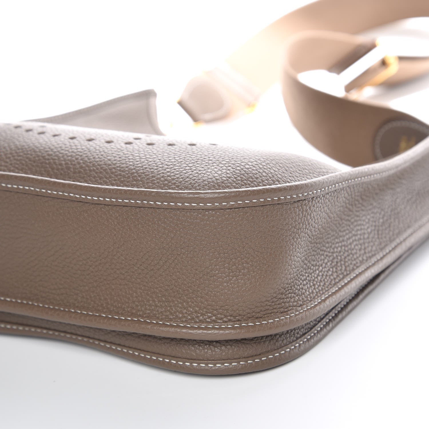 Hermes Taurillon Clemence Evelyne III PM Etoupe 9 of 10