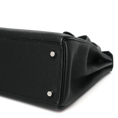 Hermes Togo Kelly Retourne 28 Black 10 of 10