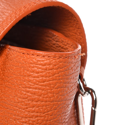 3.1 Phillip Lim 3.1 Textured Calfskin Large Pashli Satchel Mandarin 8 of 8