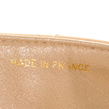Chanel Lambskin Quilted Small Single Flap Beige 7 of 8