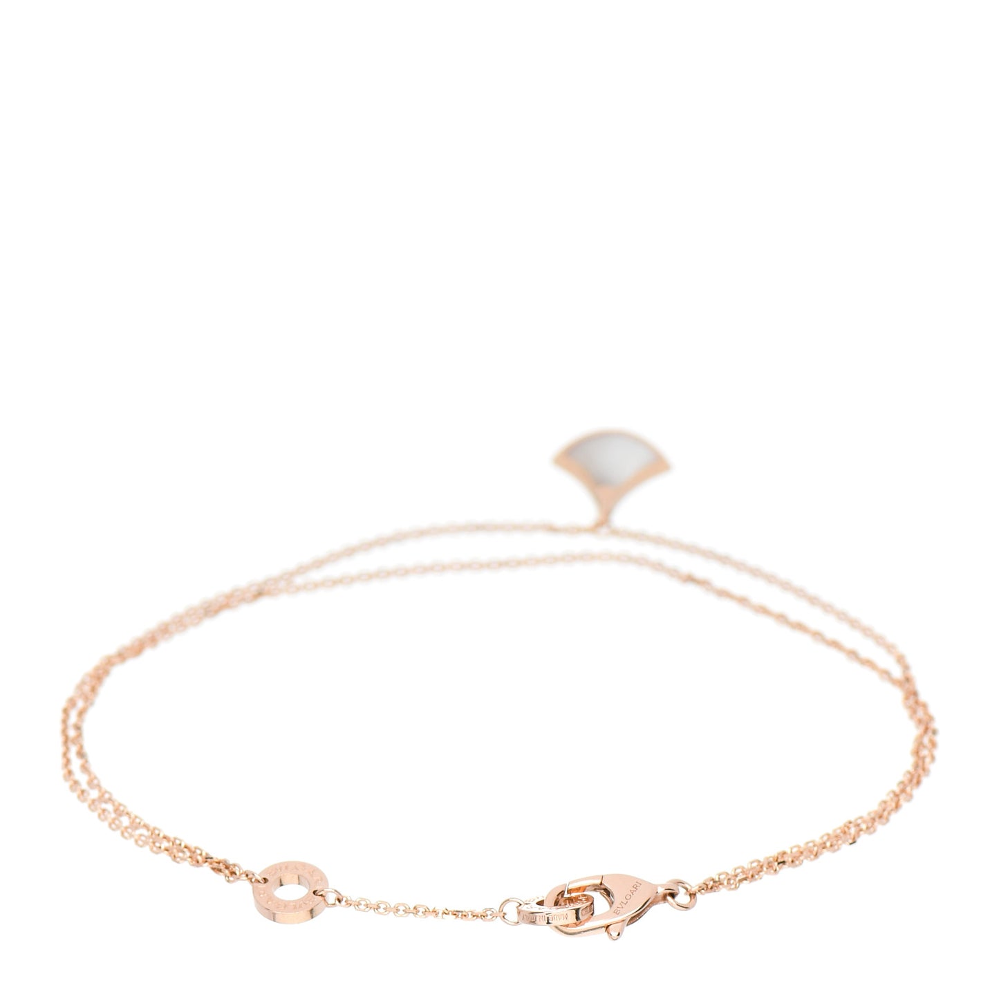 18K Rose Gold Mother of Pearl Divas' Dream Bracelet ML