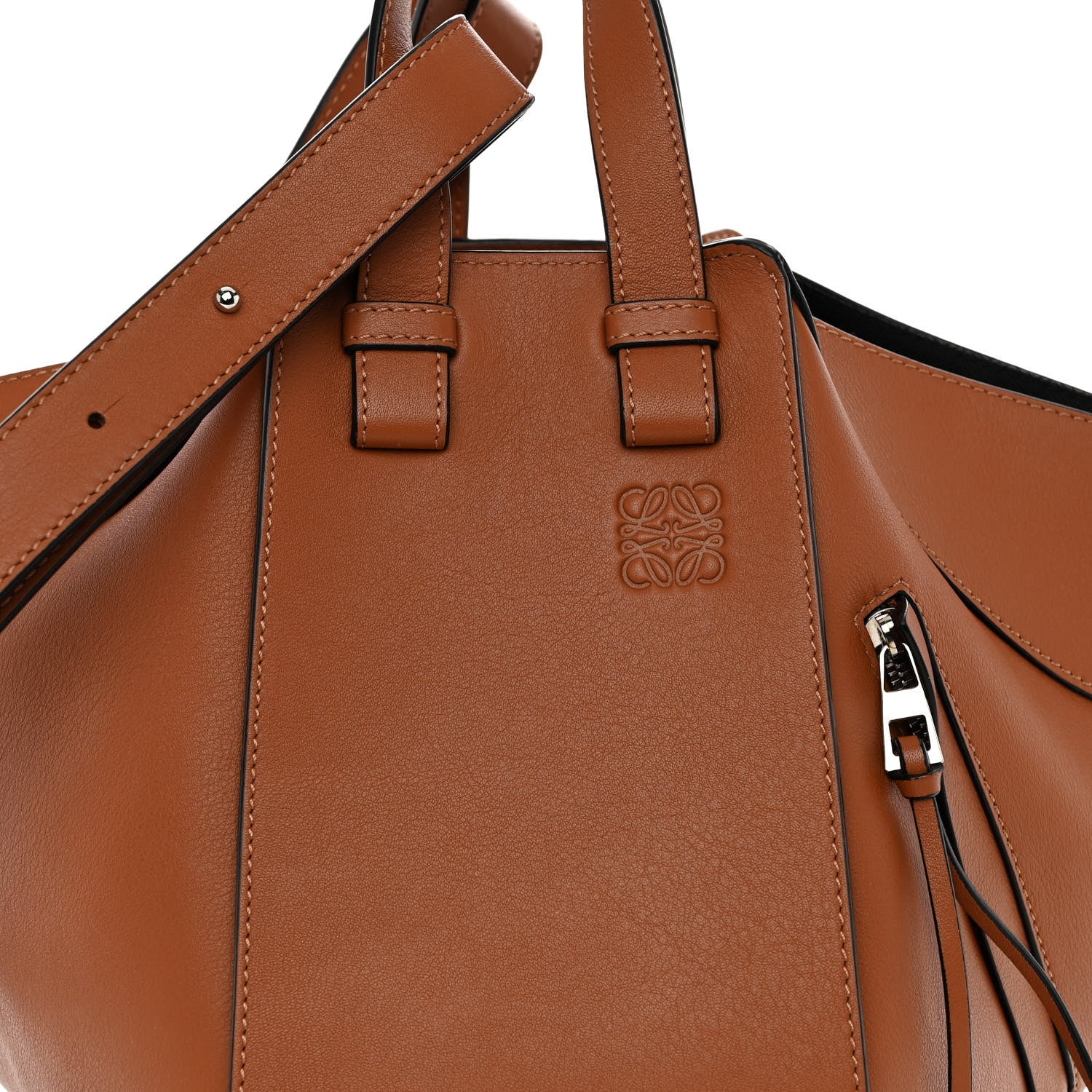 Loewe Calfskin Medium Hammock Shoulder Bag Tan 7 of 9