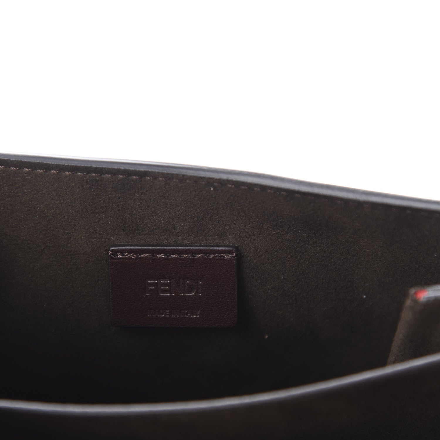 Fendi Vitello King Karligraphy Crossbody Bag Fuoco 8 of 11