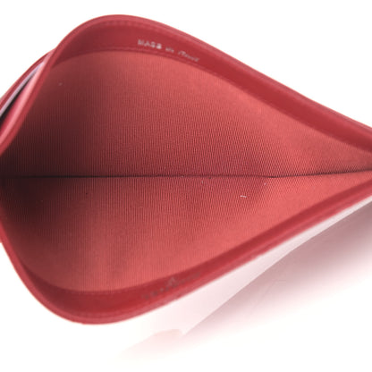 Chanel Caviar Quilted Travel Wallet Red 8 of 13