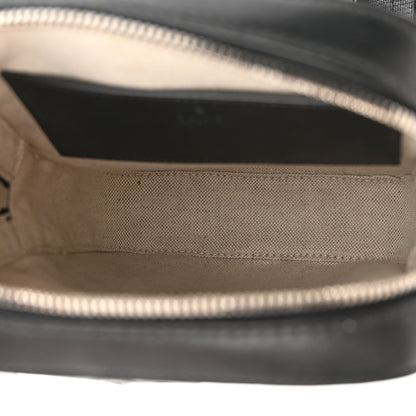 Gucci Calfskin GG Tennis Embossed Sling Backpack Black 5 of 9