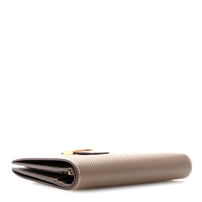 Hermes Epsom Bearn Compact Wallet Etoupe 4 of 12