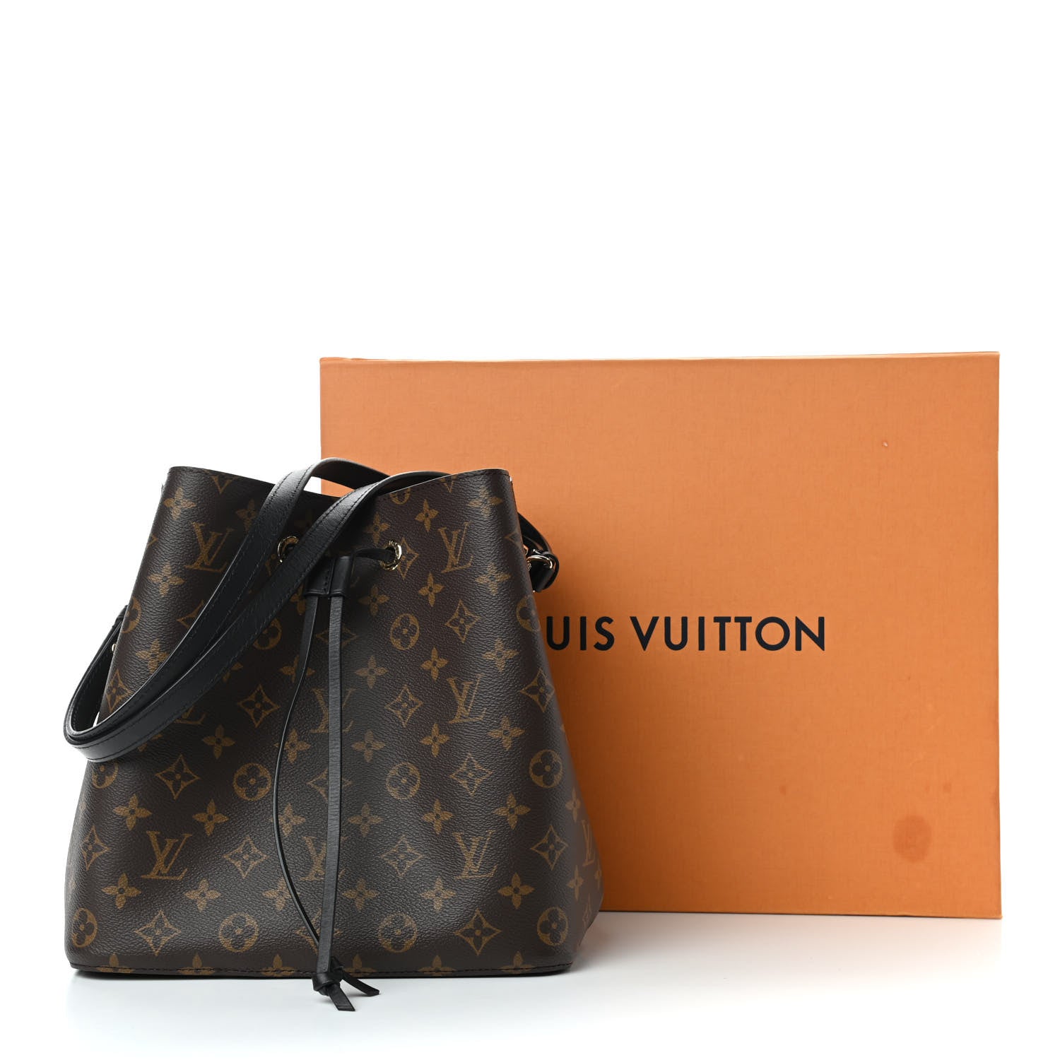 Louis Vuitton Monogram Neonoe MM Black 8 of 8