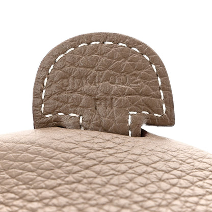 Hermes Taurillon Clemence Evelyne III PM Etoupe 7 of 10