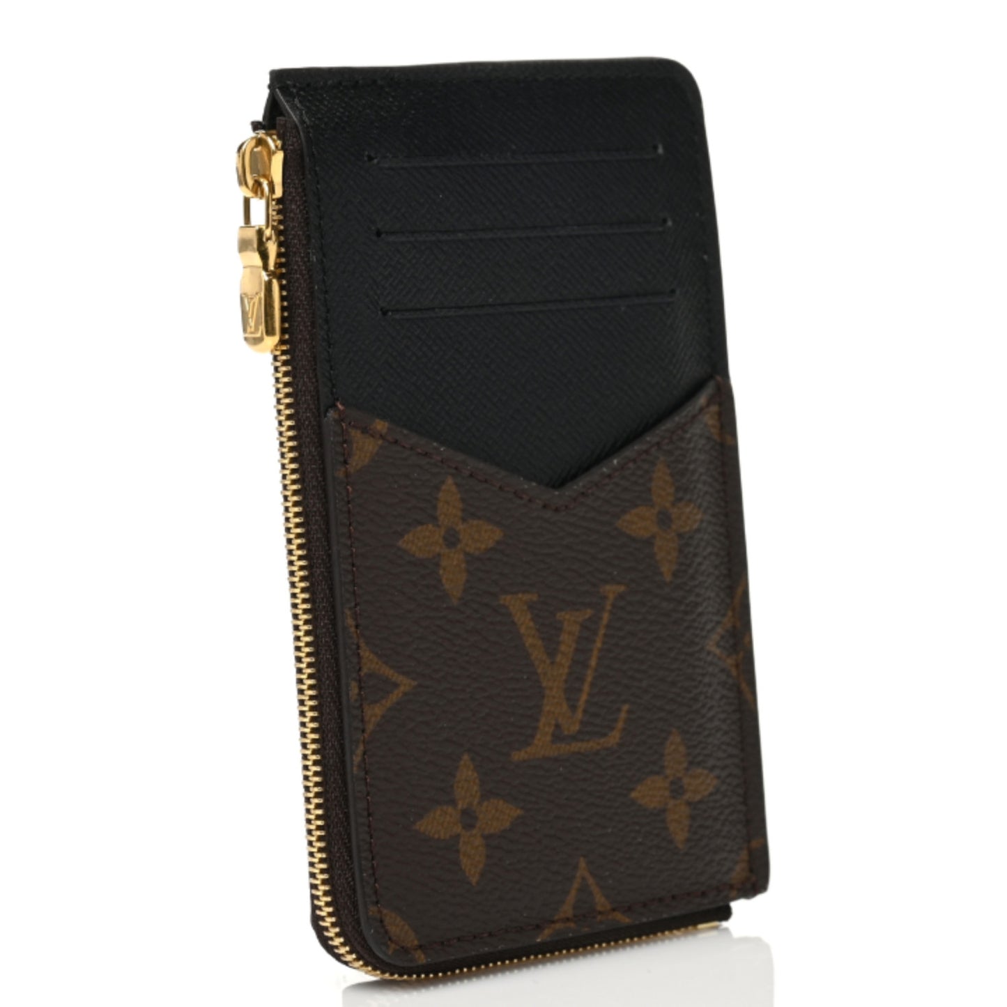 Monogram Recto Verso Card Holder Black