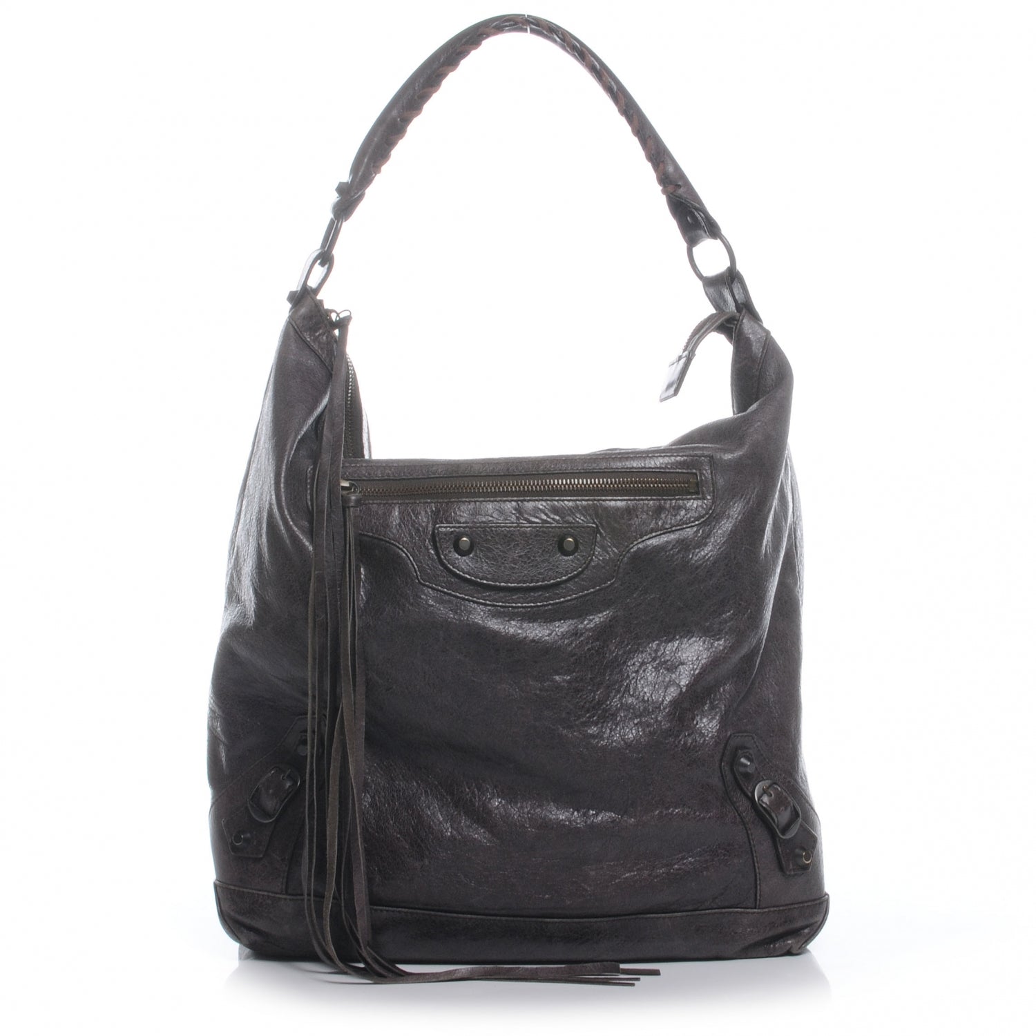 Balenciaga Agneau Day Hobo Charbon 1 of 7