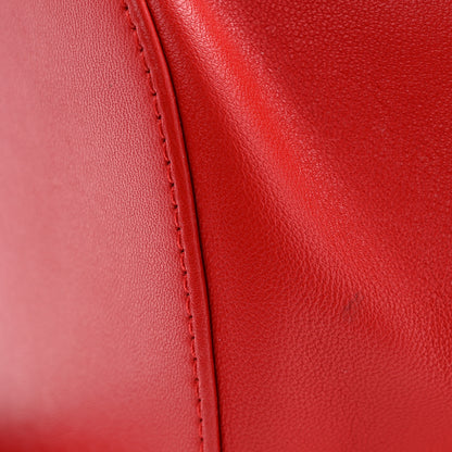 Chanel Lambskin CC Mania Backpack Red 11 of 13