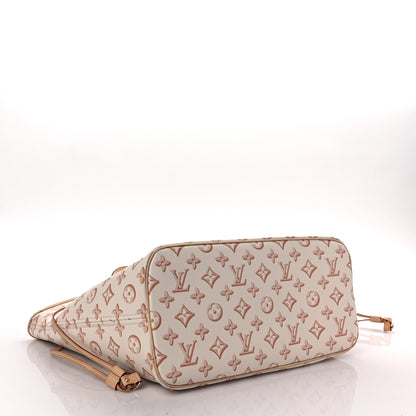 Louis Vuitton Monogram Fall For You Neverfull MM Beige Clair 5 of 7