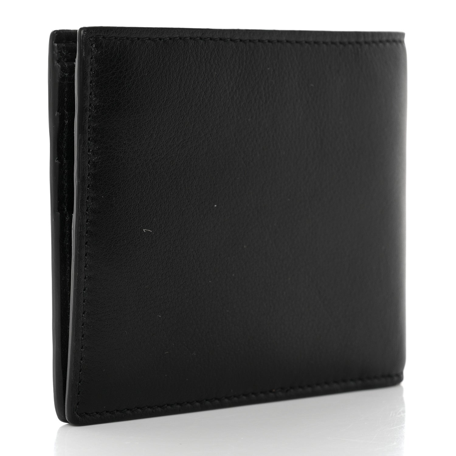 Versace Vitello Medusa Bi-Fold Wallet Black 3 of 8