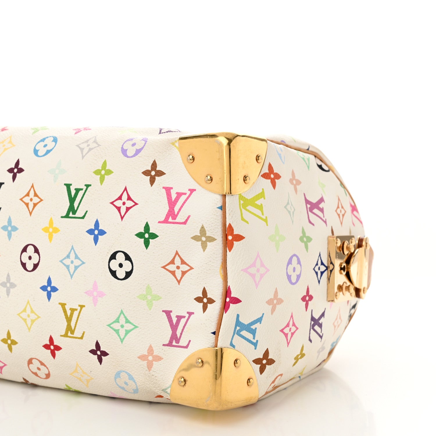 Louis Vuitton Monogram Multicolor Speedy 30 White 9 of 9