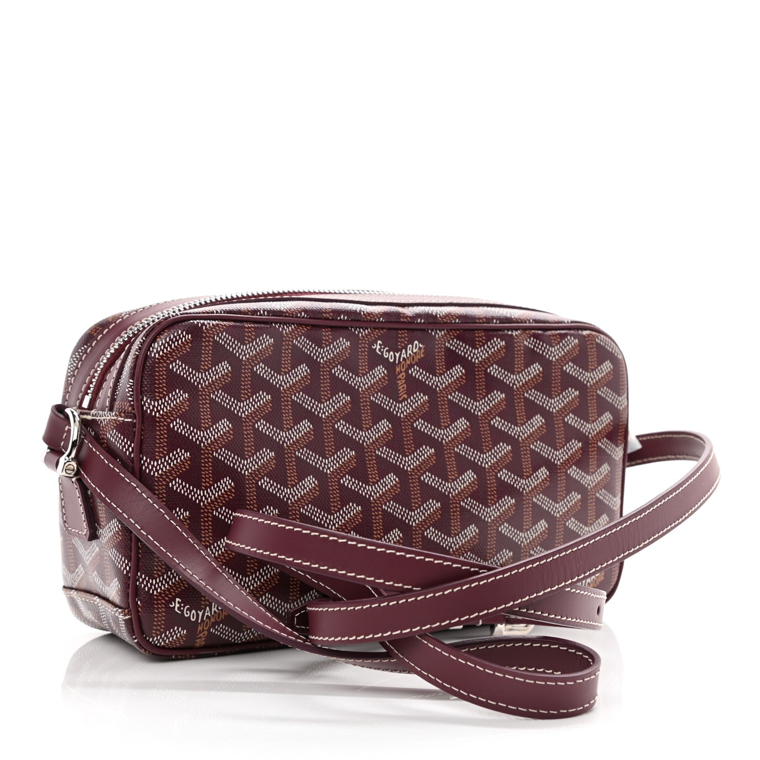 Goyard Goyardine Sac Cap Vert Burgundy 3 of 8