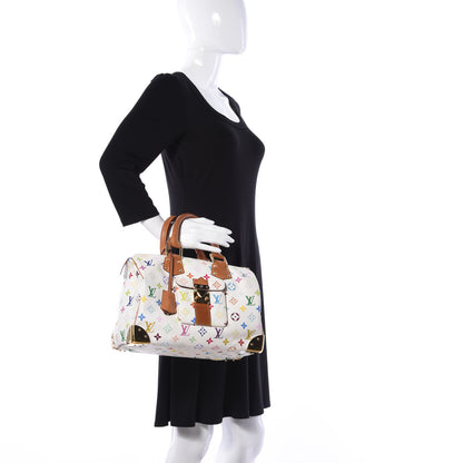 Louis Vuitton Monogram Multicolor Speedy 30 White 2 of 29