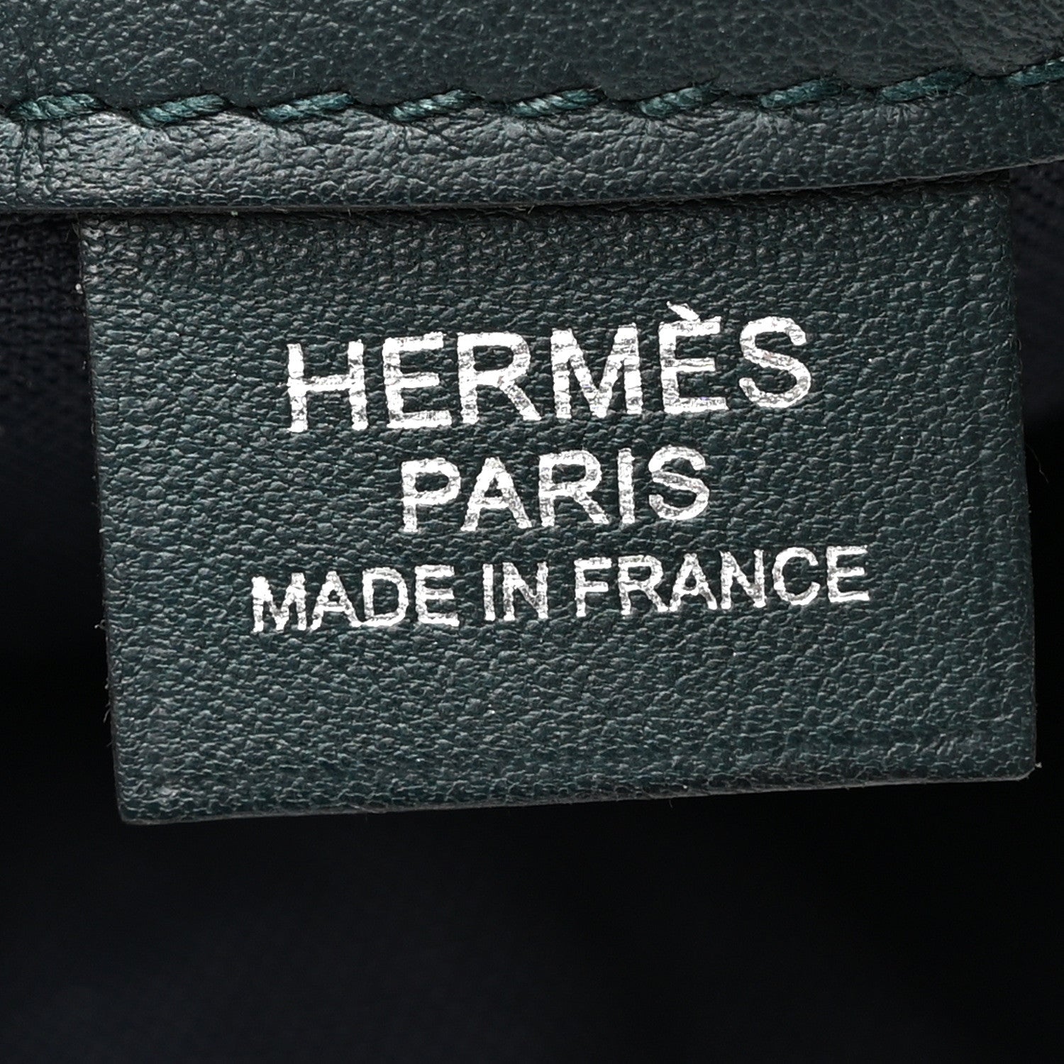 Hermes Taurillon Cristobal Cityslide Belt Bag PM Bleu Indigo Vert Cypress 6 of 10