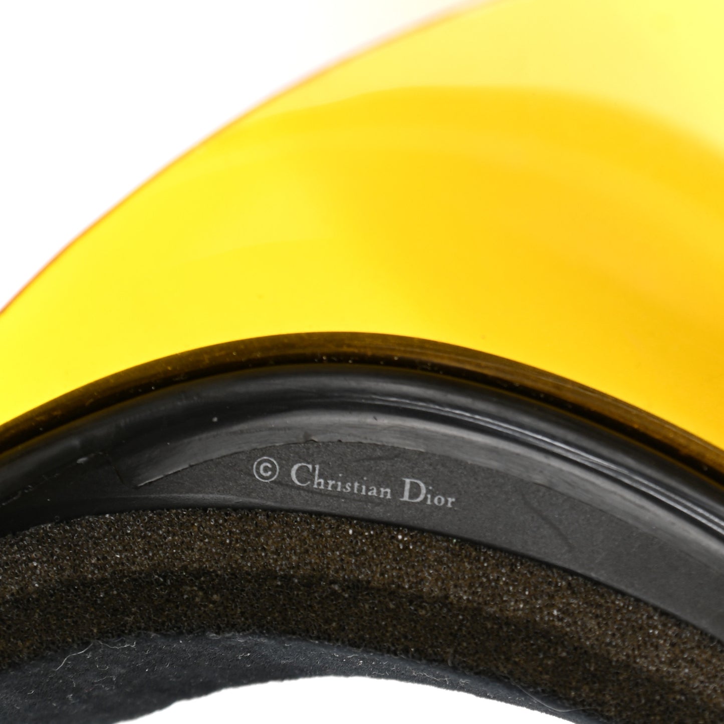 DiorClub1 Sun Visor Yellow