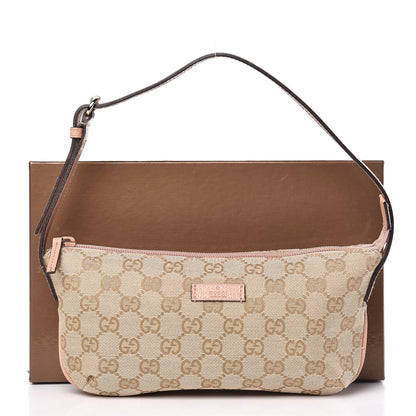 Gucci Monogram Pretty Boat Pochette Pink 12 of 12